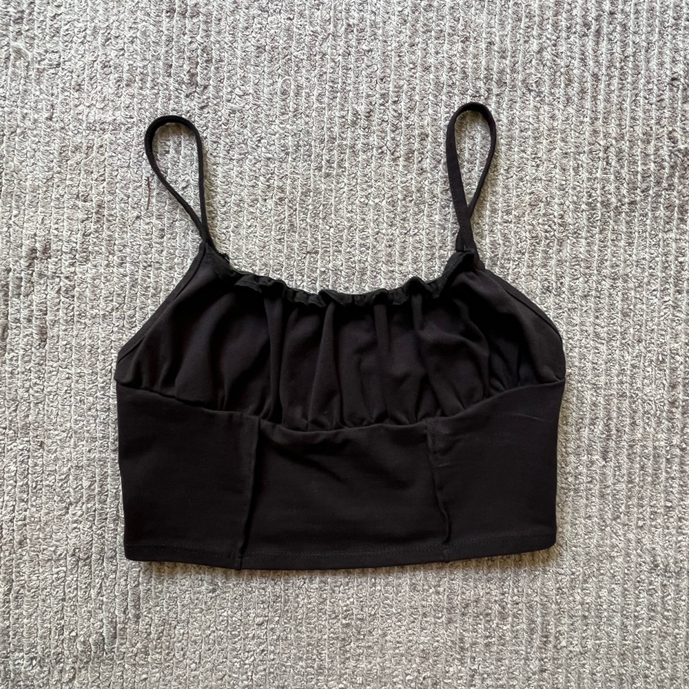 Garage crop top